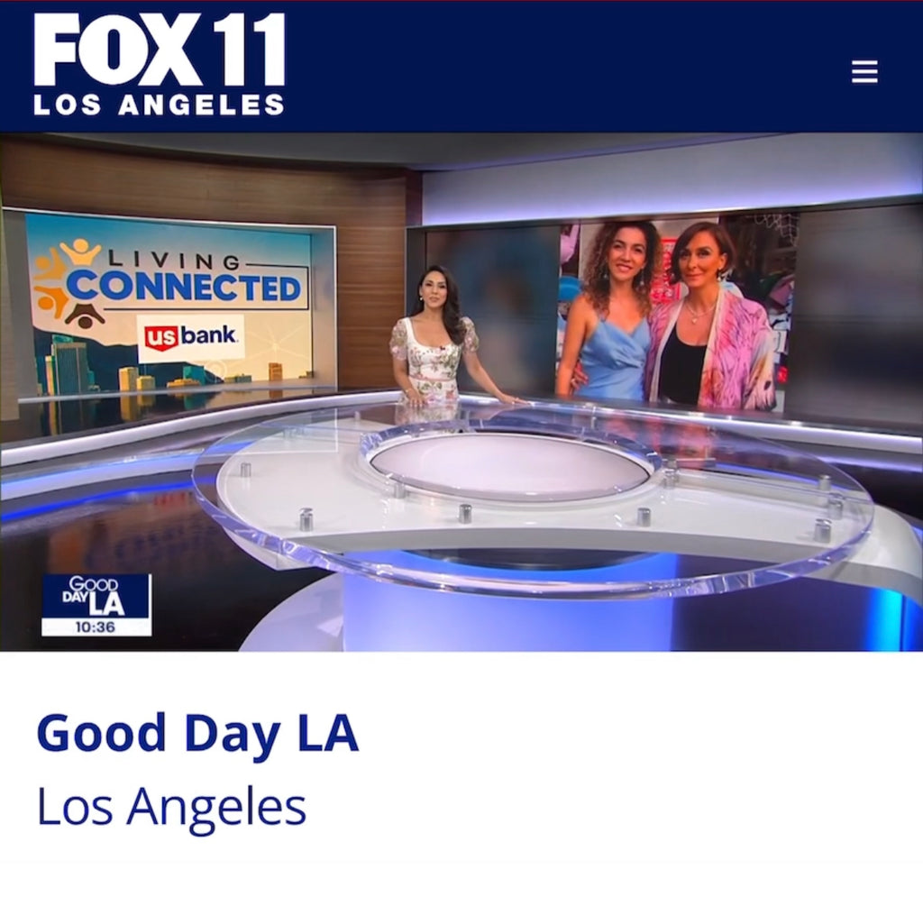 Anet's Collection on Fox 11 News Good day LA with Araksya Karapetyan
