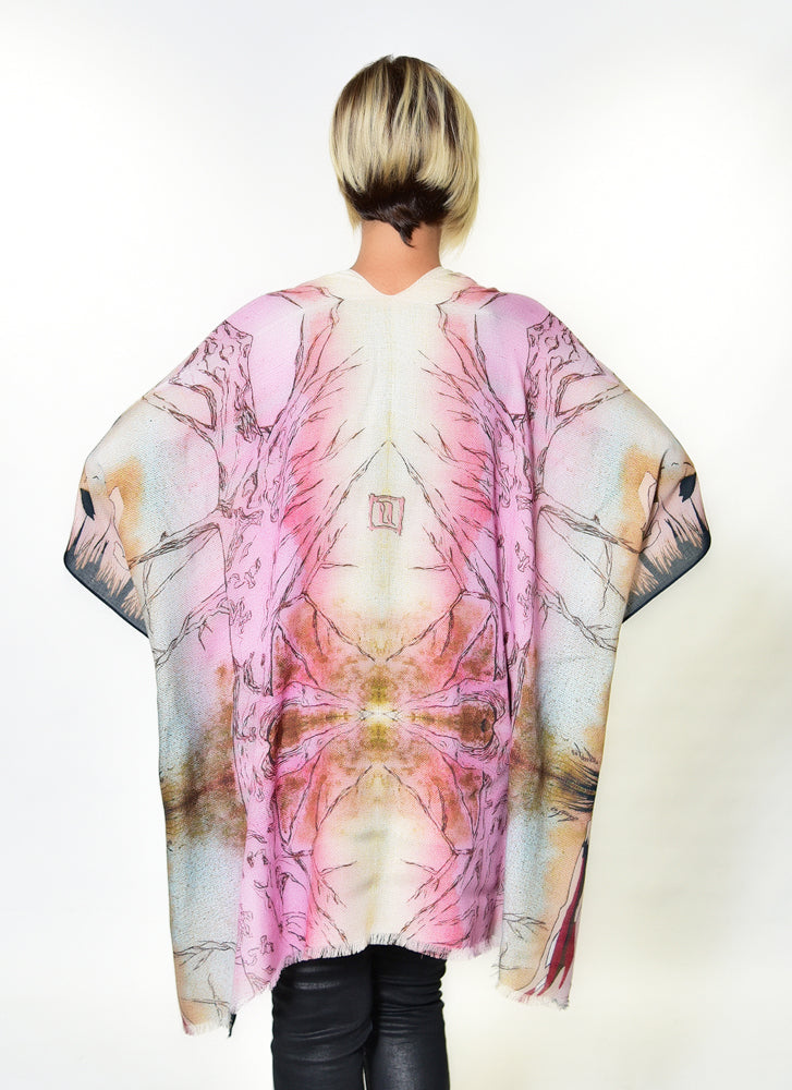 "Pink Nude #1" Kimono - Anet's Collection