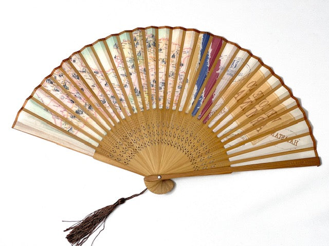 Journey to Armenia Hand Fan - Anet's Collection