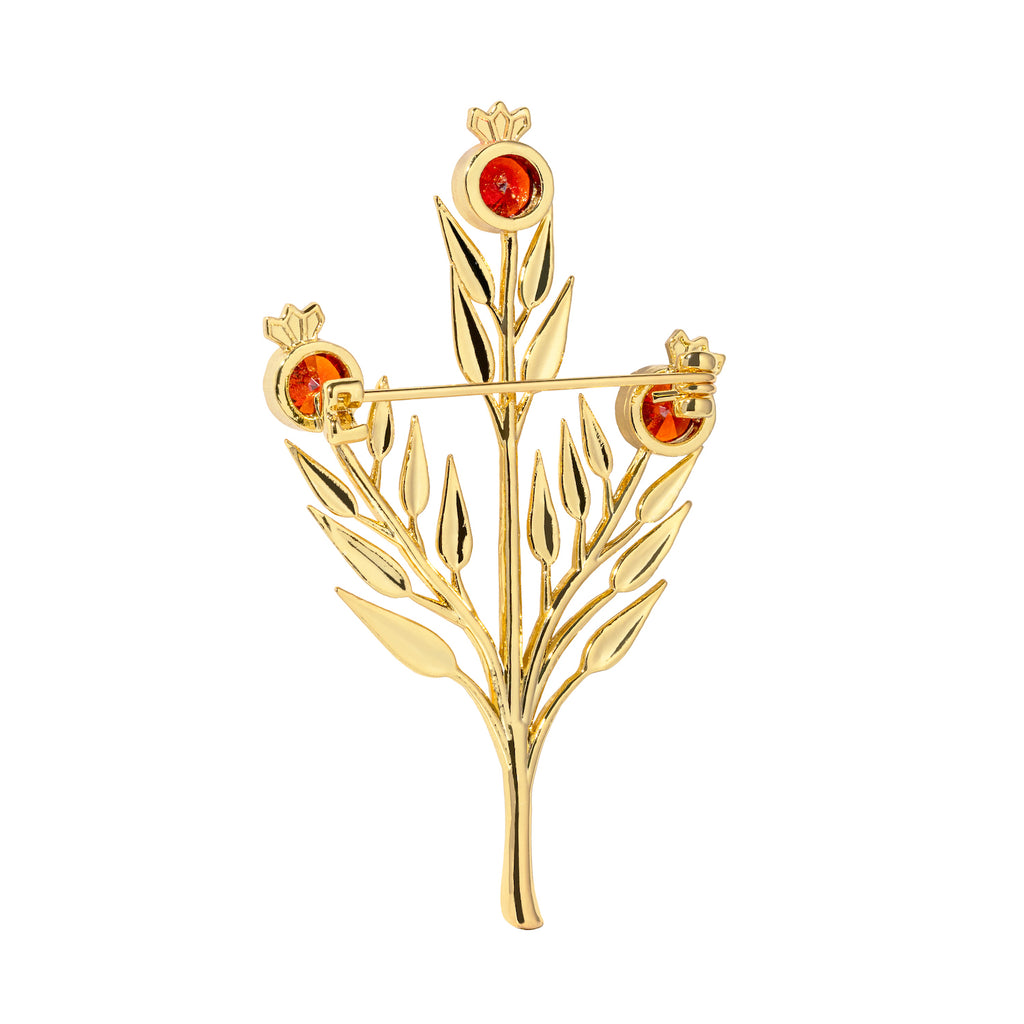 Pomegranate Branch Brooch - Anet's Collection