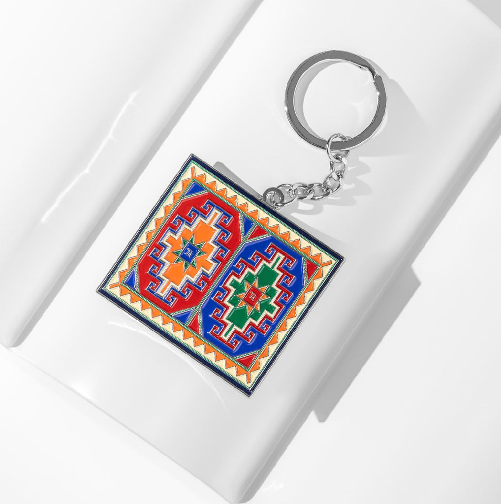 Antique Rug Keychain - Anet's Collection