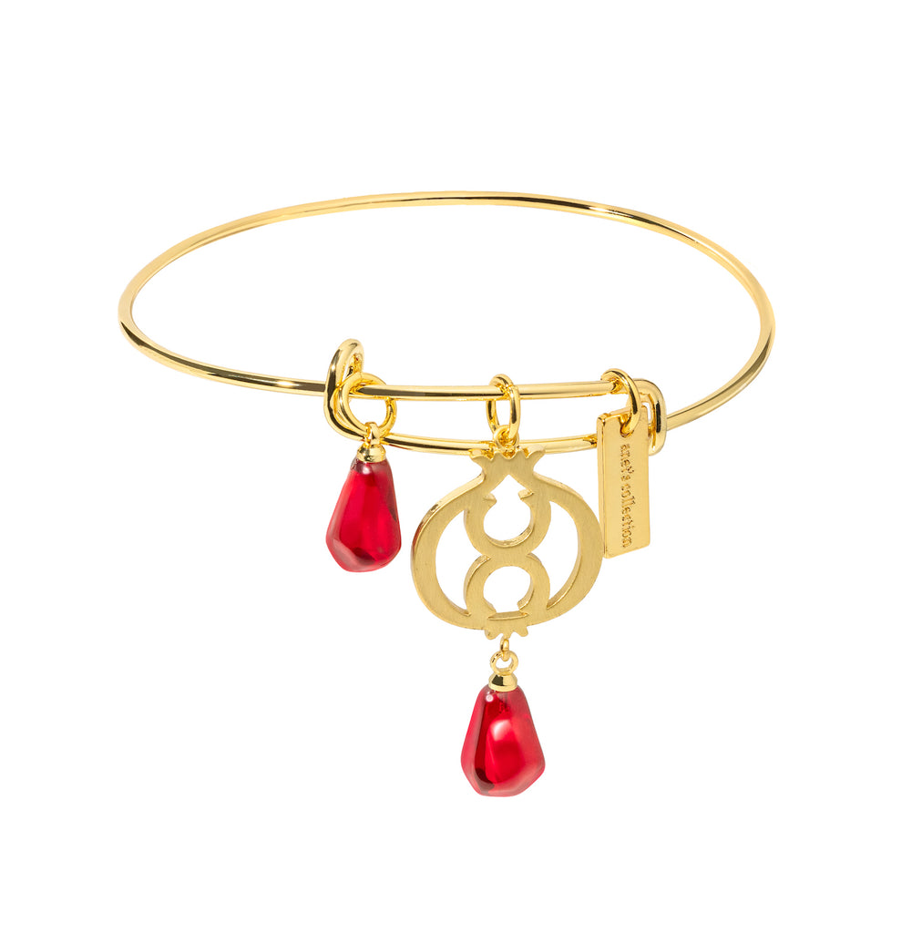 Pomegranate Bangle - Anet's Collection