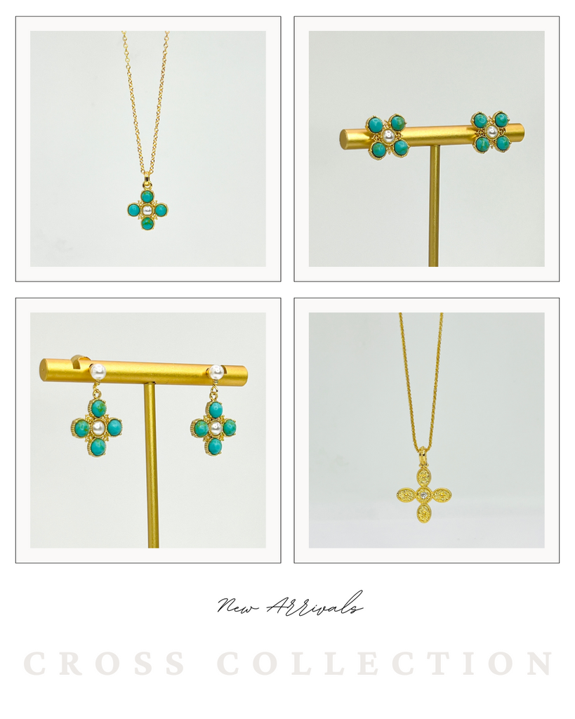 2024 Jewelry Trends: Embracing Greek Crosses and Turquoise