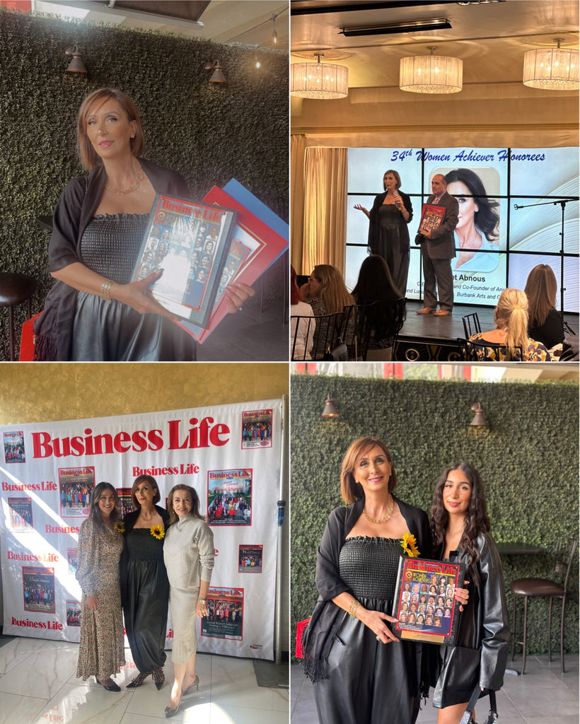 Empowering Women in Business: Anet Abnous and the 2023 Business Life Women Achievers Award