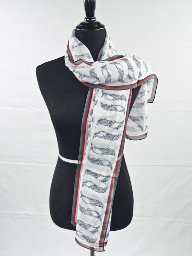 "Beginning" Silk Scarf by Anet's Collection