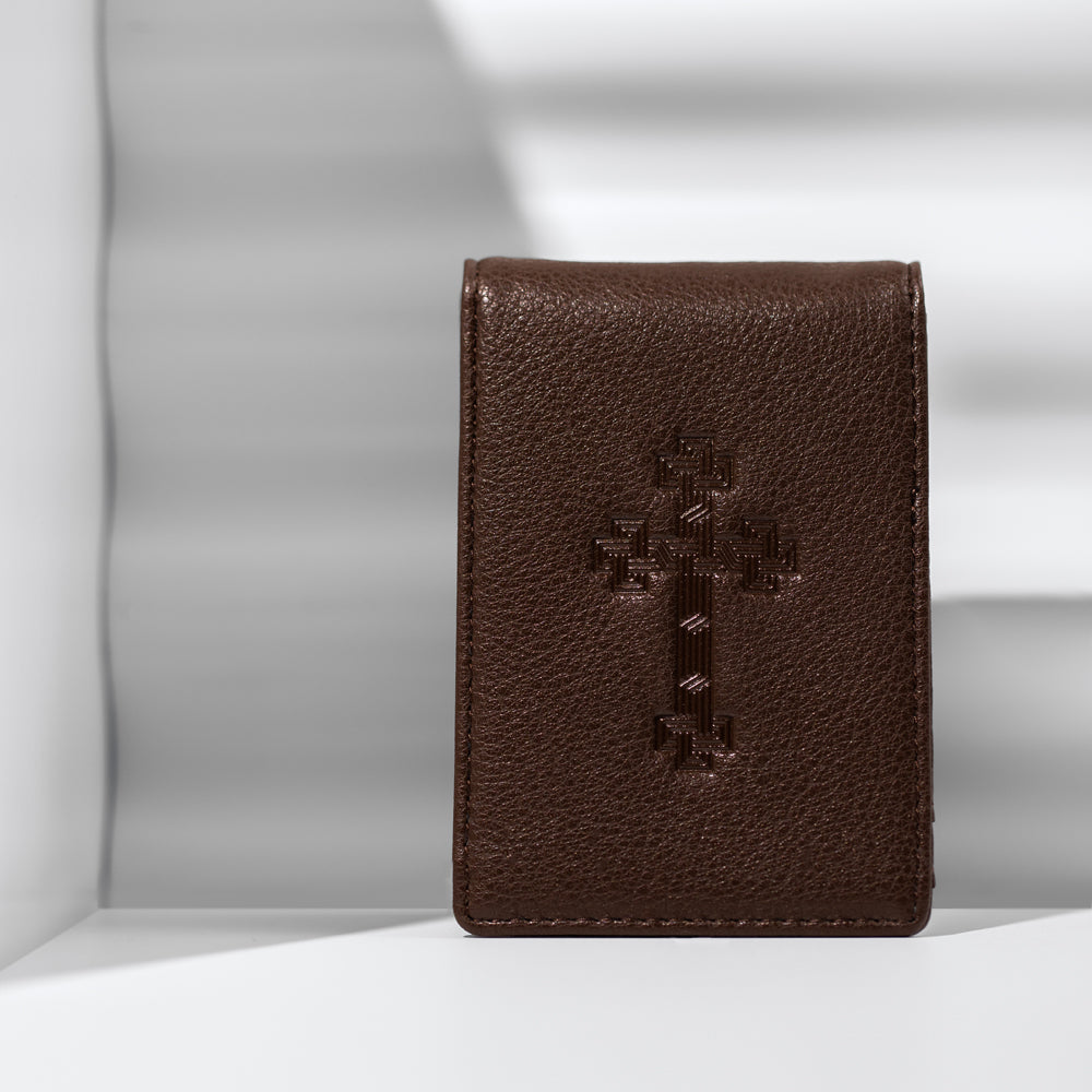 Cross- Khatchkar Men wallet- Sale on Brown & Grey Only - Anet's Collection