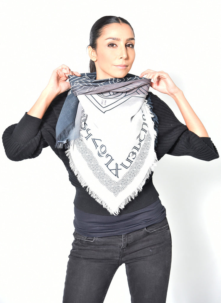 Armenian Alphabet and Eternity Scarf - Anet's Collection