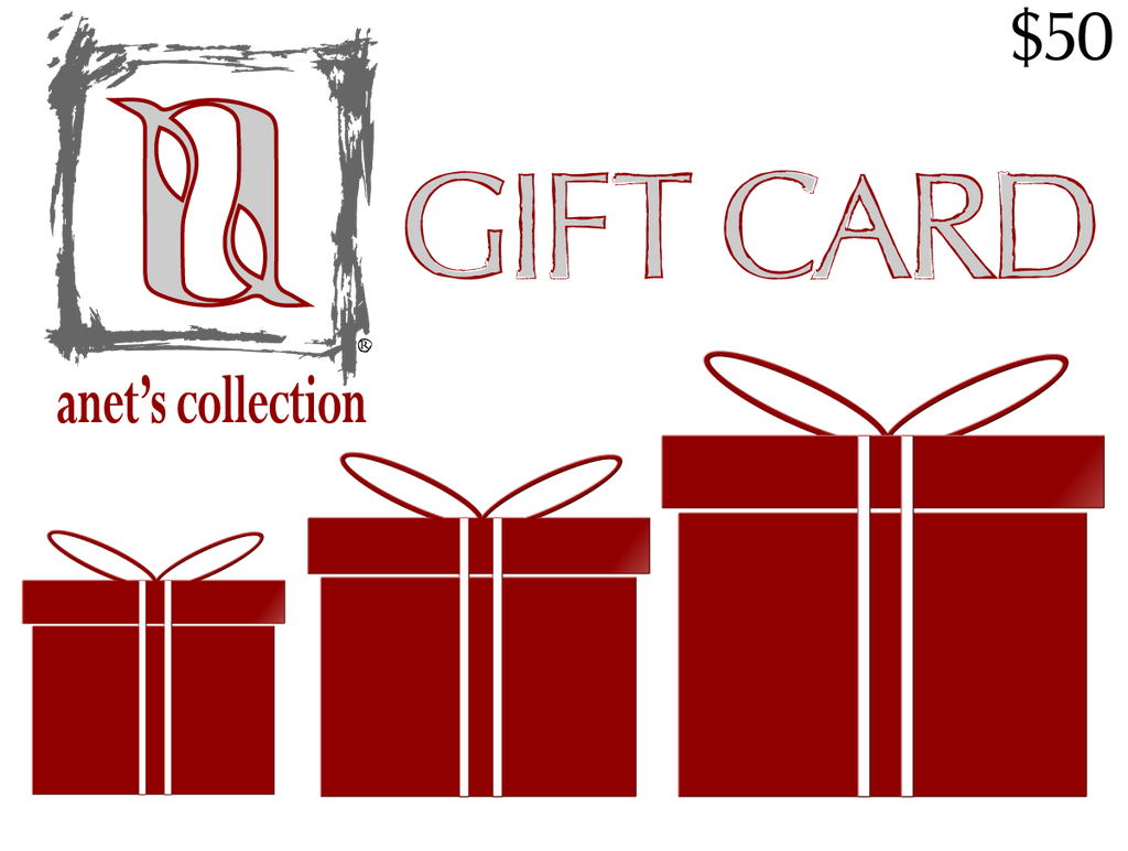 Anet's Collection Gift Cards - Anet's Collection