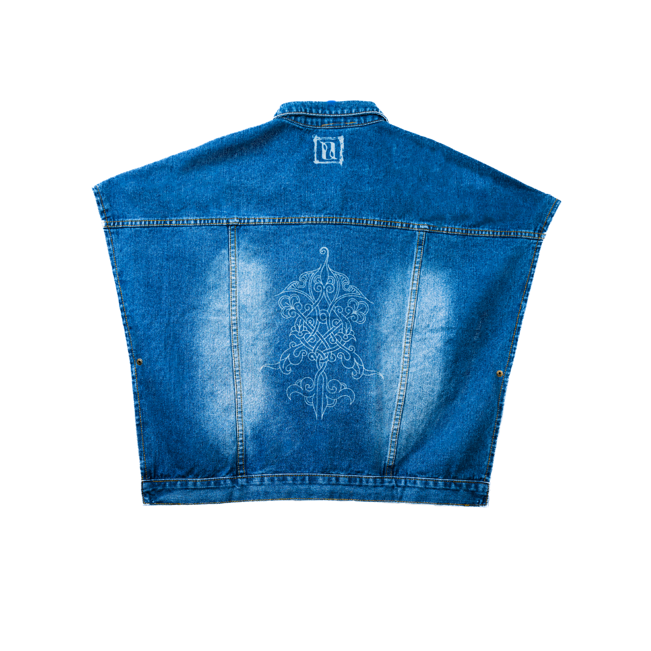 Threadbare sleeveless denim jacket in blue | ASOS