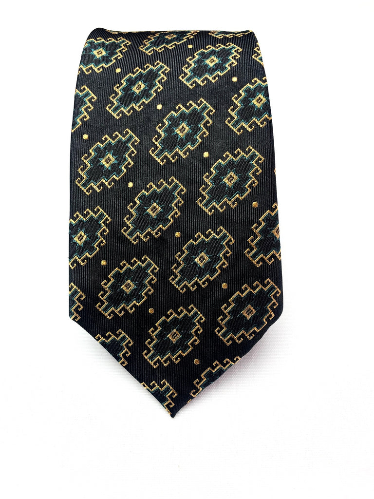 Armenian Rug  Silk Neck tie - Anet's Collection