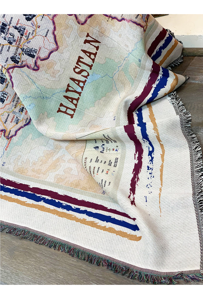 Journey to Armenia Throw/ Blanket - Anet's Collection