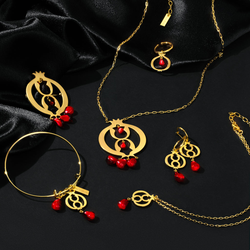Pomegranate Necklace - Anet's Collection