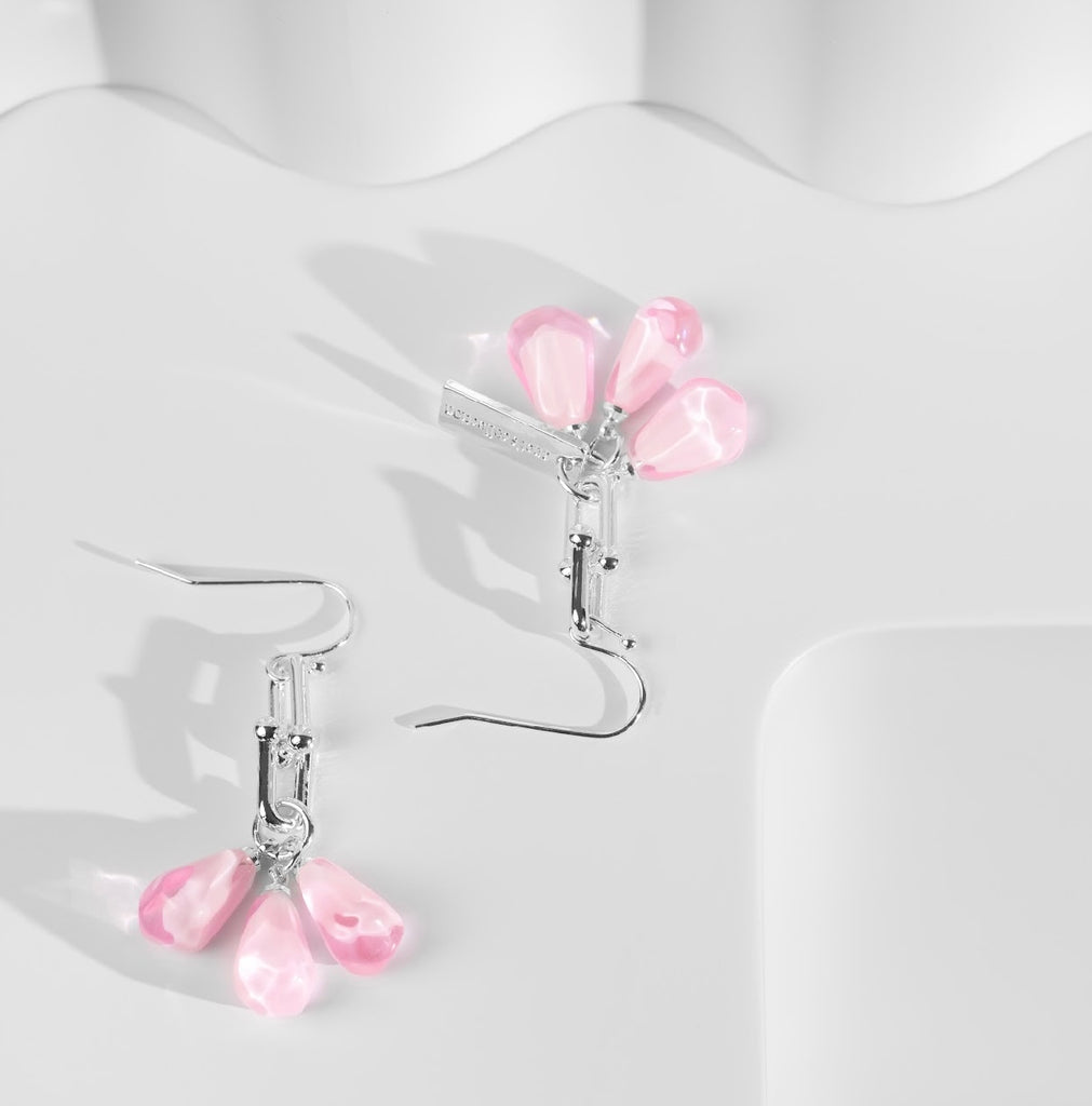 Pomegranate Seeds Earrings in Silver - Anet's Collection