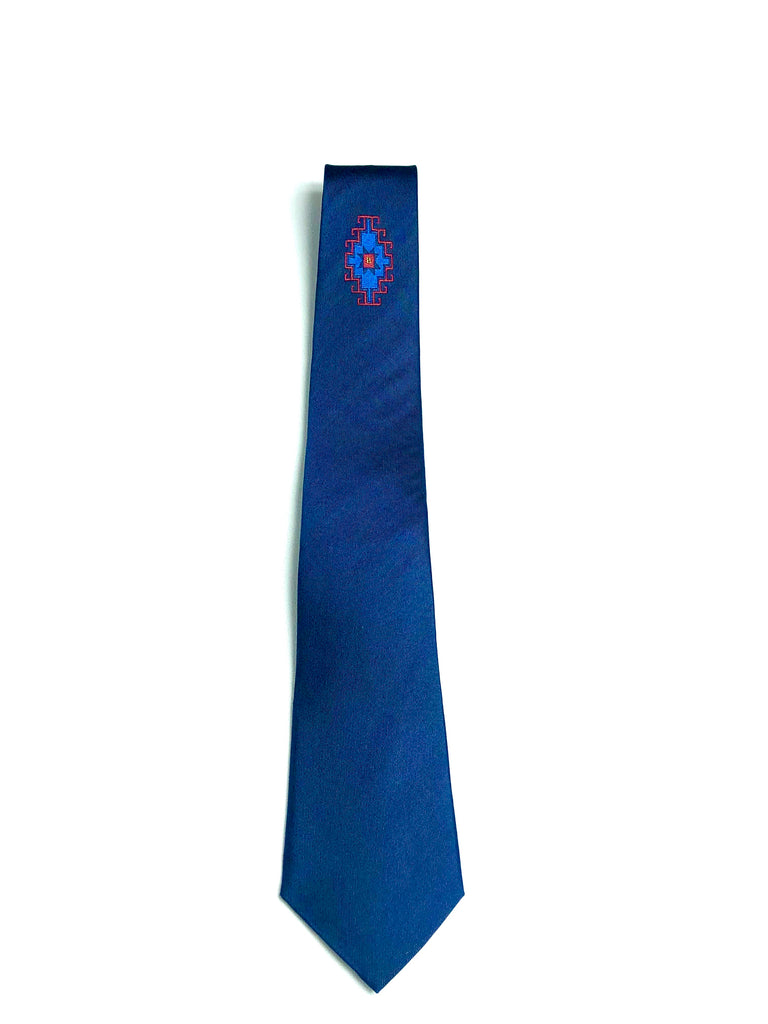 Armenian Rug underknot Silk Neck tie - Anet's Collection