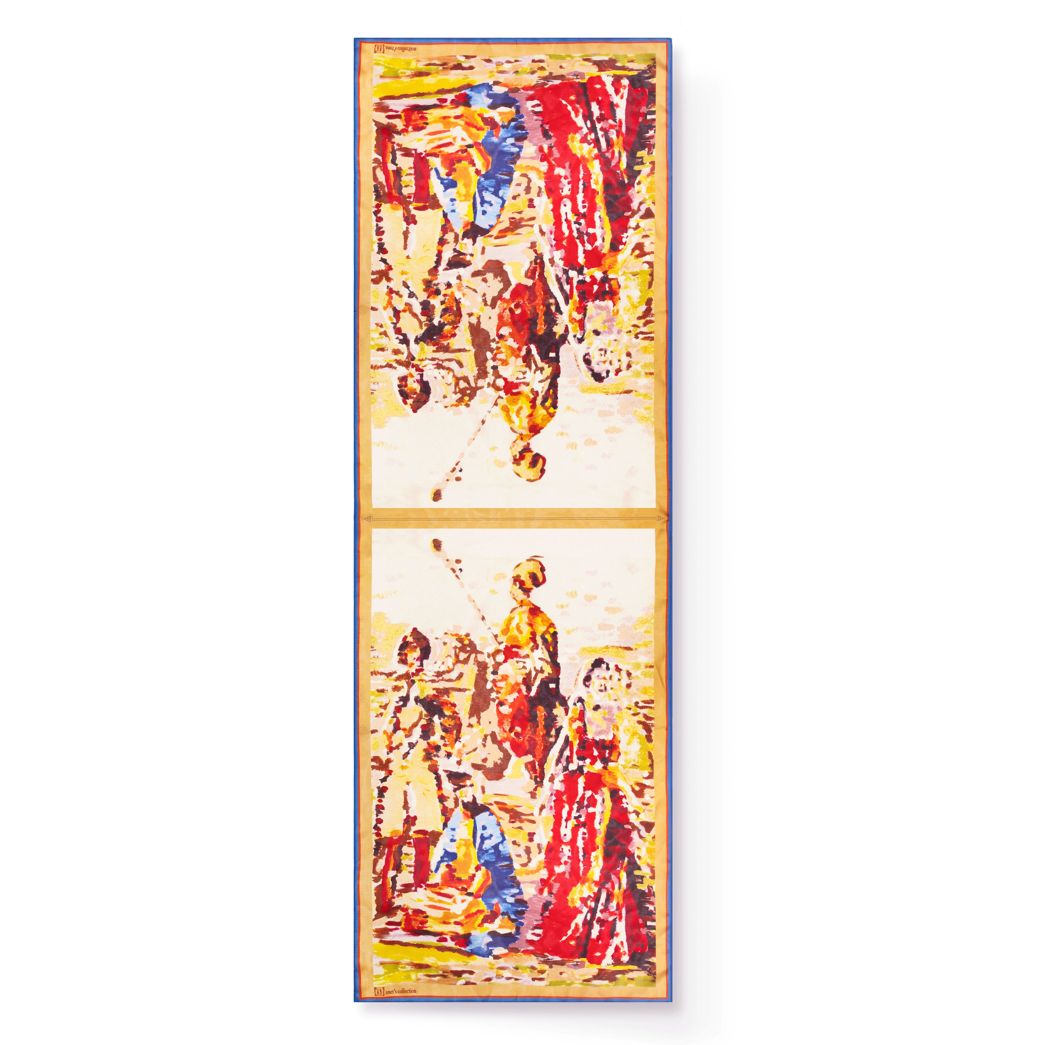 Armenian women with traditional Taraz silk scarf