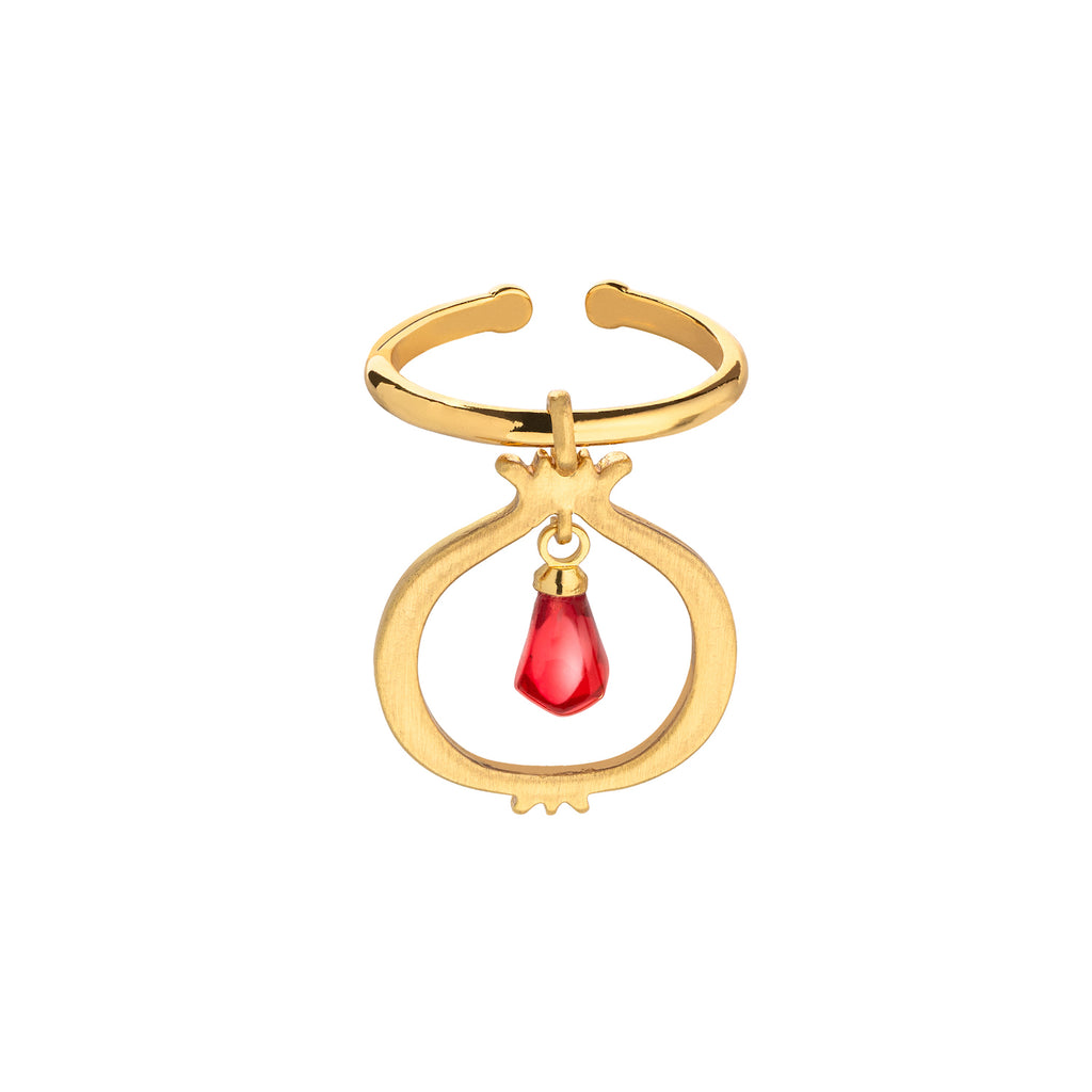 Pomegranate ring - Anet's Collection